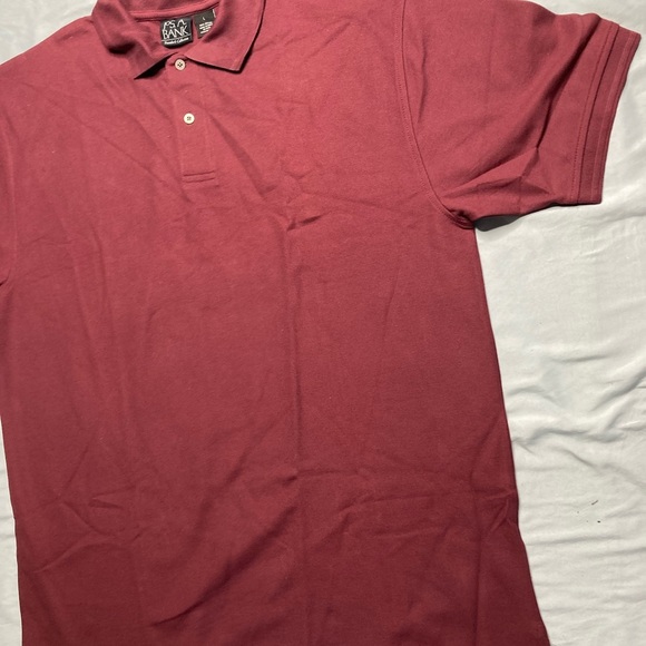 Jos. A. Bank Rich Burgundy Polo Shirt - Picture 6 of 9